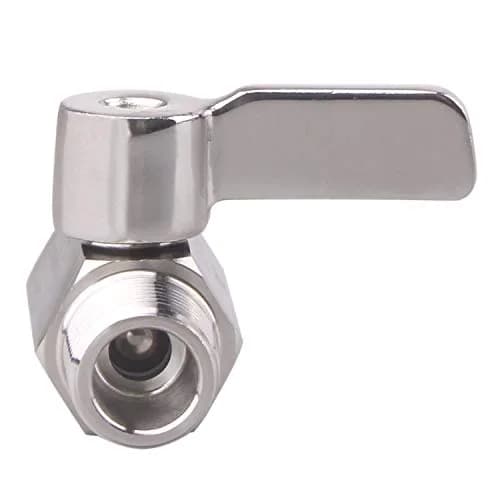 DERNORD 3/8 inch Stainless Steel Mini Ball Valve NPT Female x Male Thread | Corrosion-Resistant, 1/4 Turn Shut-Off, Suitable for Water, Air, Gas thumbnail 6