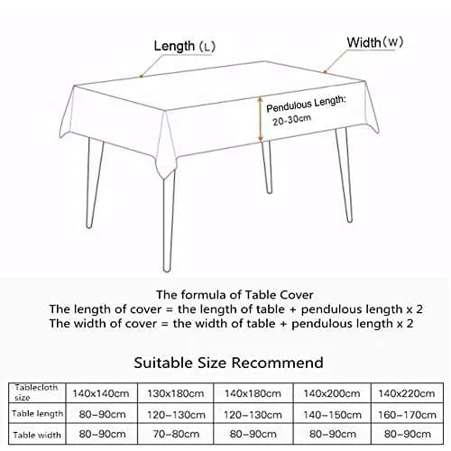 Bringsine Cotton Linen Tablecloth 55x55 Inch | Modern Stripe Tassel Design thumbnail 7