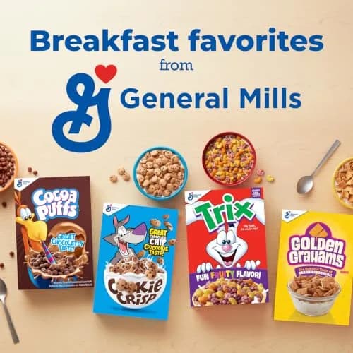 Golden Grahams Whole Grain Breakfast Cereal 473g (16.7 oz) | Honey Flavor Cereal with 14g Whole Grain thumbnail 9