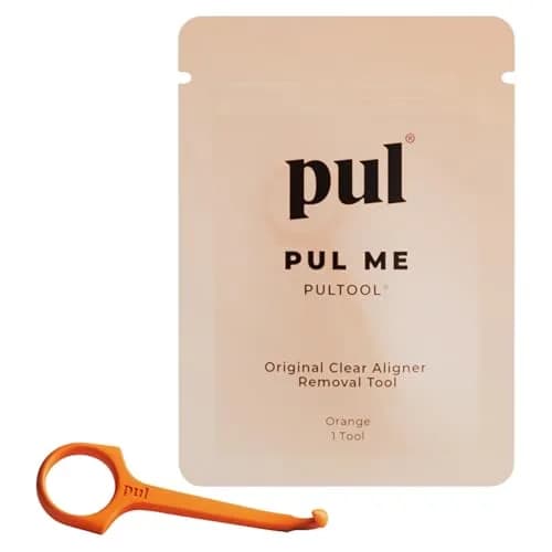 The Pultool Original Aligner Removal Tool Orange | Hygienic & Easy Removal for Clear Aligners, Retainers, Night Guards thumbnail 1