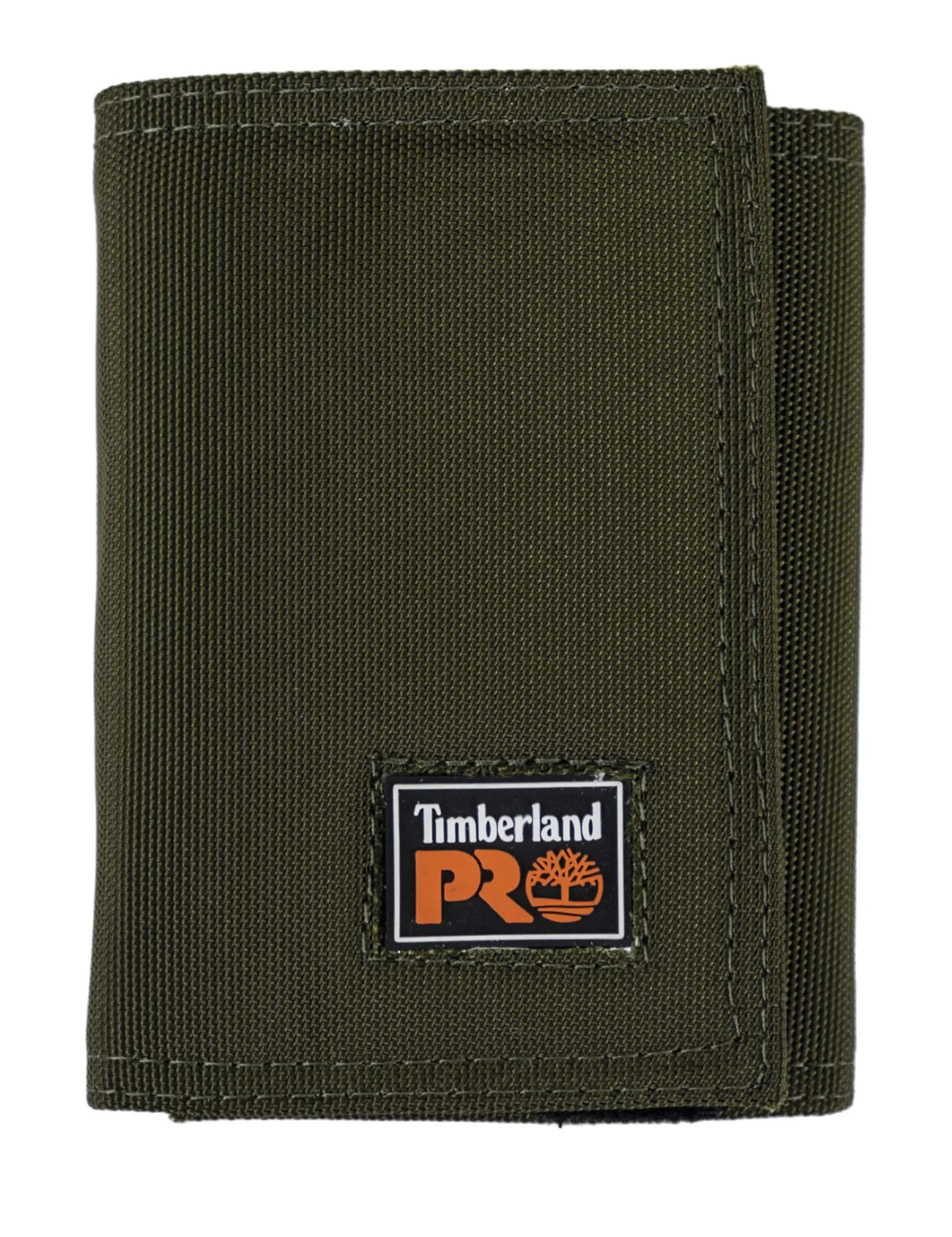 Timberland PRO Cordura Nylon RFID Trifold Wallet with ID Window, Black 10.8cm (4.25") | Secure Men's Wallet for India — Olive / One Size