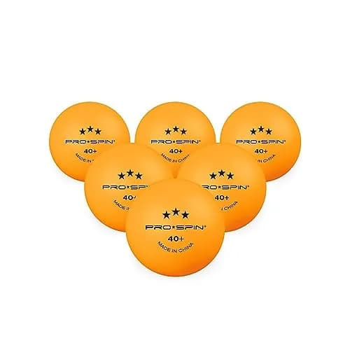 PRO-SPIN Premium Orange Table Tennis Balls 40mm | High-Performance ABS Balls for Indoor & Outdoor Play thumbnail 2