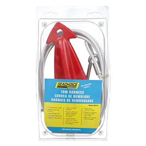 Seachoice Tow Harness w/ 12 Ft. Steel Cable | 1,500 Lb. Capacity for Watersports thumbnail 5