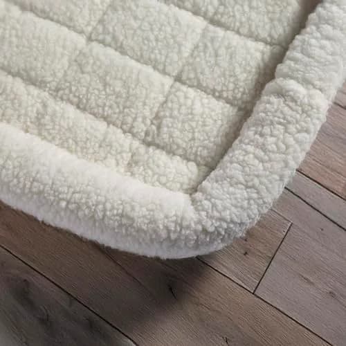 MidWest Homes for Pets Double Door iCrate Starter Kit, 24-inch Dog Crate Bundle for Small Breeds | Includes Cage, Pet Bed, 2 Bowls & Privacy Cover thumbnail 4