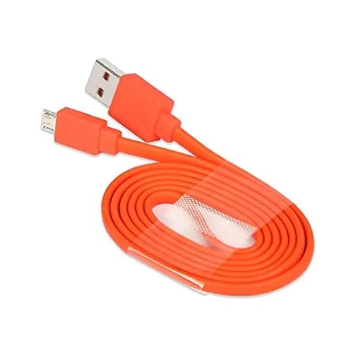 Koffmon Flip4 Micro USB Flat Cable 3.3ft Orange | Fast Charging & Compatibility thumbnail 1