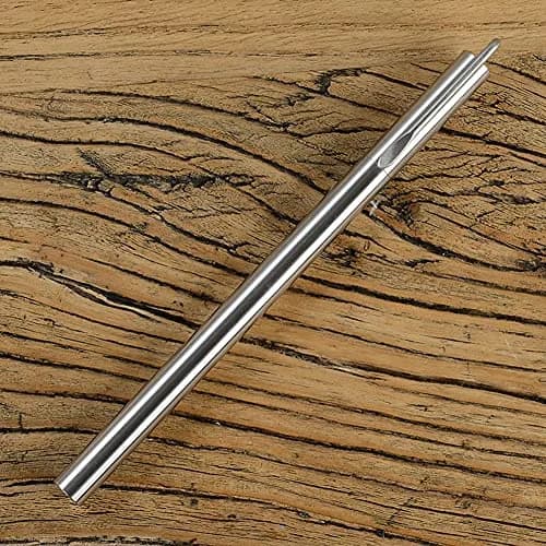 EKLOEN Ballpoint Stainless Steel Silver Pen, Fine Point, Black Ink | Elegant & Durable thumbnail 1
