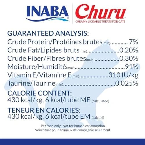 INABA Churu Cat Treats Tuna & Chicken Variety 50 Tubes (25 oz / 0.96 kg) | Hydrating Lickable Purée for Cats thumbnail 8