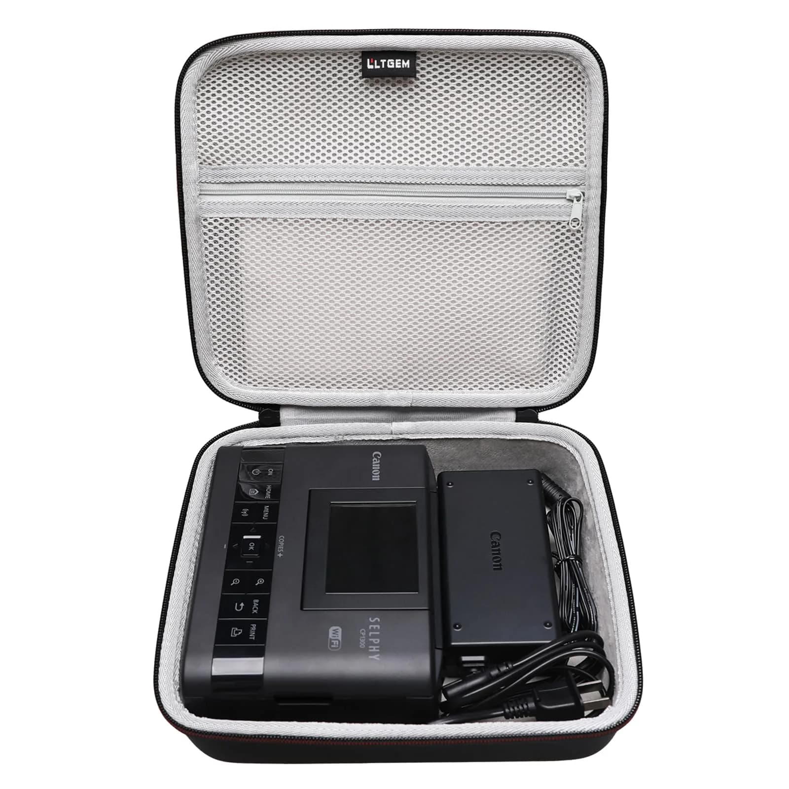 LTGEM Hard Case for Canon Selphy CP1500/CP1300 | Shock-Resistant Waterproof Travel Bag - main product image