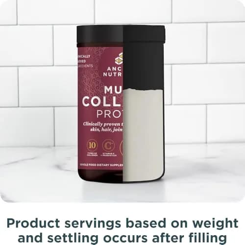 Ancient Nutrition Multi Collagen Powder Unflavored 24 Servings | Supports Skin, Nails, Gut Health thumbnail 8