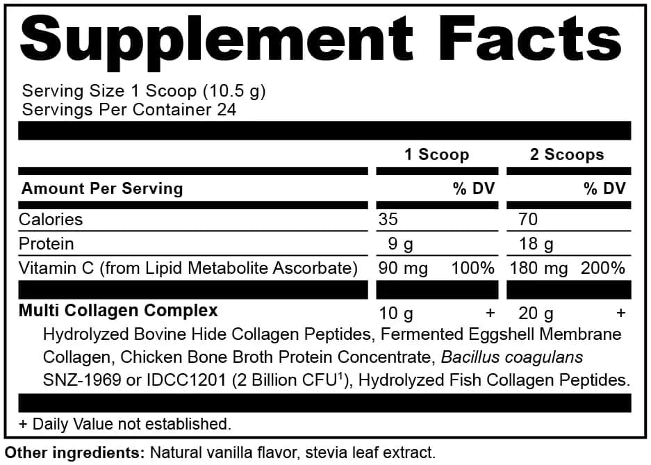 Ancient Nutrition Collagen Protein Vanilla 24 Servings | Supports Skin, Nails & Gut Health thumbnail 8