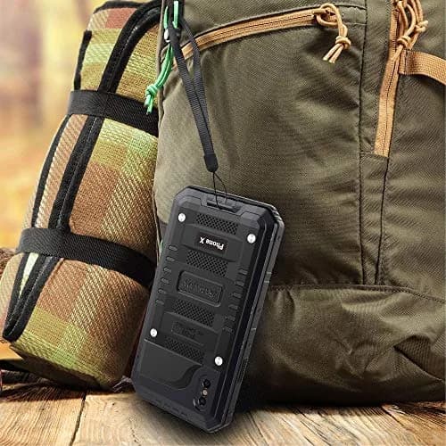 Beasyjoy Heavy Duty Metal Case for iPhone X/XS (5.8 inch) | Full Body Protection with Built-in Screen thumbnail 8