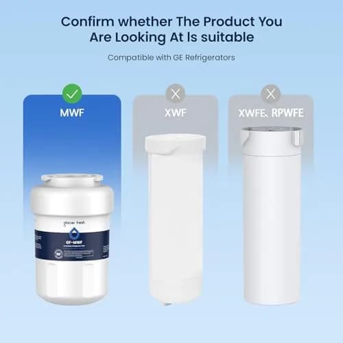 GLACIER FRESH GF-MWF Refrigerator Water Filter 220V Compatible 300 Gallons | NSF42 Certified thumbnail 2