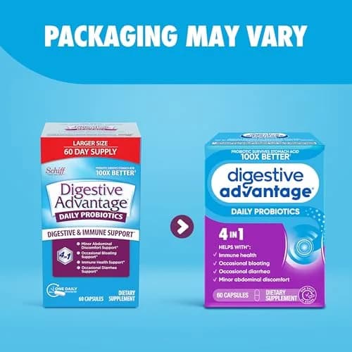 Digestive Advantage Daily Probiotic Capsules 60 Count | Supports Digestive & Immune Health thumbnail 5