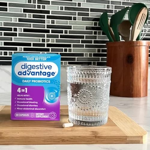Digestive Advantage Daily Probiotic Capsules 60 Count | Supports Digestive & Immune Health thumbnail 7