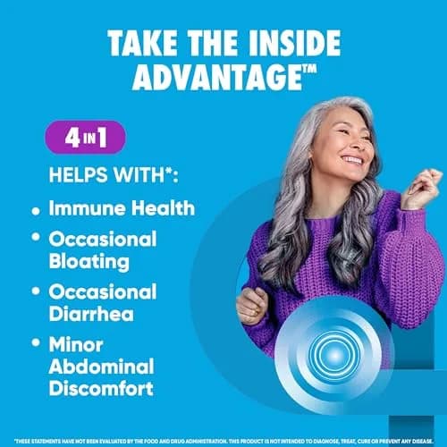 Digestive Advantage Daily Probiotic Capsules 60 Count | Supports Digestive & Immune Health thumbnail 2