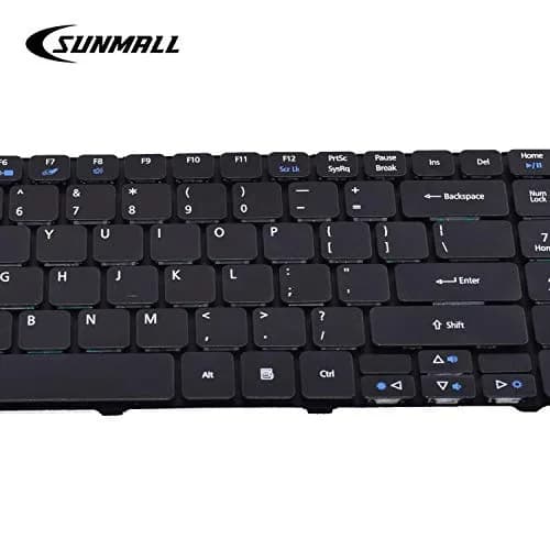 SUNMALL Laptop Keyboard Replacement Compatible with Acer Aspire Series US Layout | New Original, Black thumbnail 5