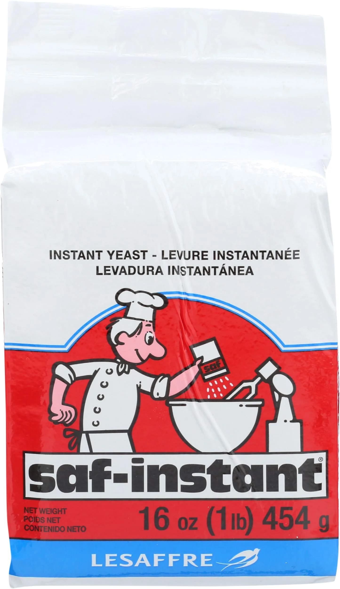 Red Star Yeast Instant 16 Ounce | Fast-Rising, Vegan Leavening for Baking - main product image