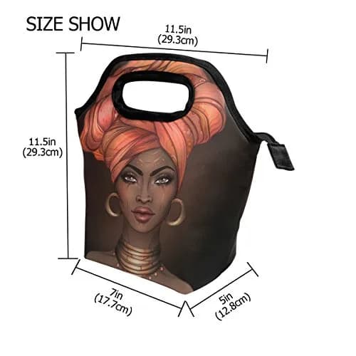 DOENR Insulated Lunch Tote Bag 11.5inL x 11.5inW x 5inH | Stylish, Durable & Portable thumbnail 3