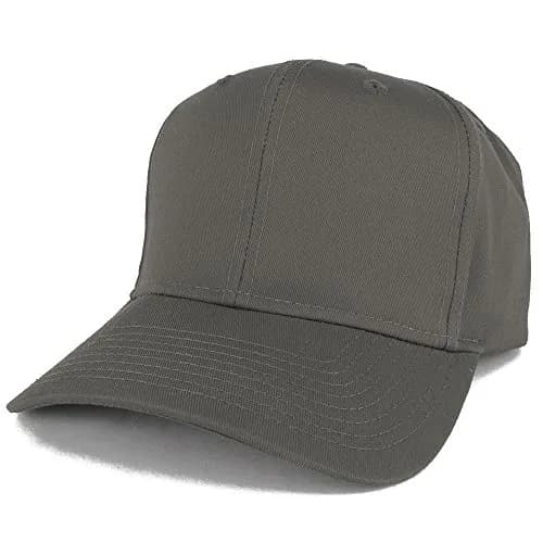 Armycrew XXL Oversize High Crown Baseball Cap - Charcoal Grey | Deep Crown Fit for 2XL-3XL thumbnail 1