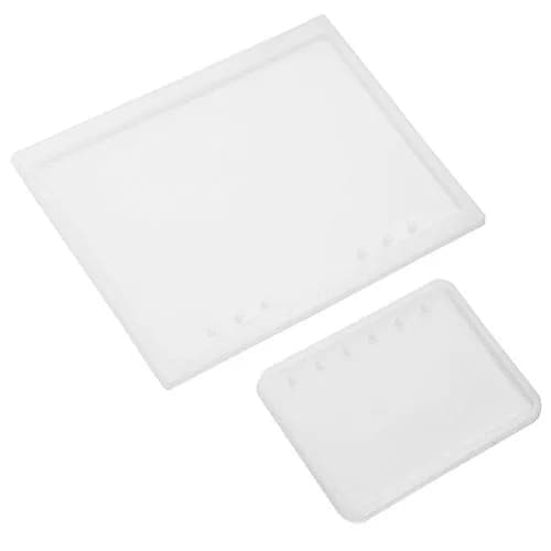 Hilitand Silicone Resin Art Decortive Notebook Cover Set | DIY Crystal & Dried Flower Design (21.6x16cm & 13.4x9.8cm) thumbnail 9