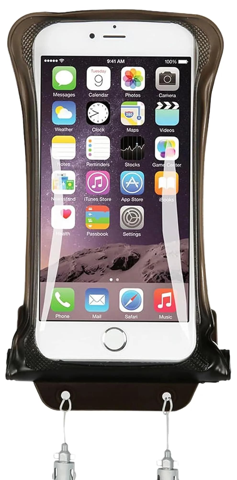 AquaVault Floating Waterproof Phone Pouch Case Universal for iPhone Android | Buoyant, Clear, 30Ft Underwater Access