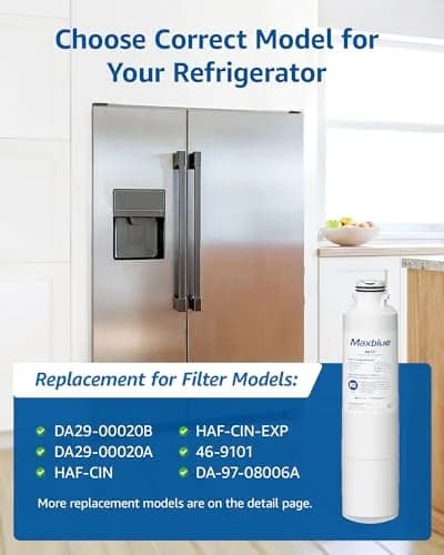 Maxblue MB-F27 Replacement for Samsung DA29-00020B Water Filter 2 Pack | NSF Certified, Lead-Free, Pure Water thumbnail 5