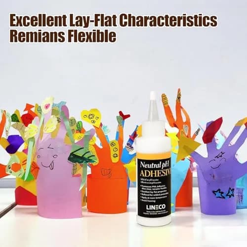 Lineco Neutral pH Adhesive 8 OZ (2-Pack) | Archival Quality Glue for Bookbinding & Paper Crafts thumbnail 4