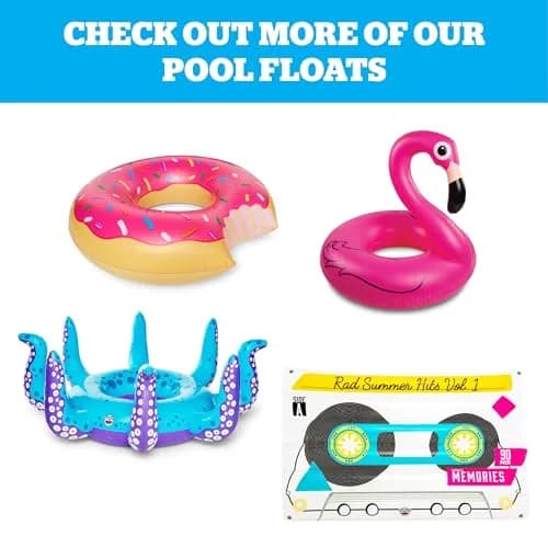 BigMouth Inc Giant Donkey Piñata Pool Float | Large Novelty Inflatable Swim Ring for Pool Parties thumbnail 5