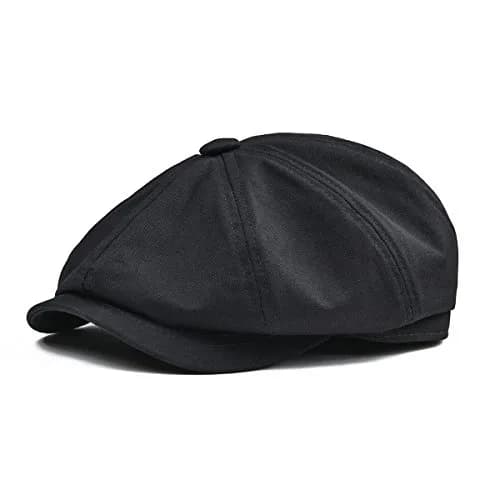 BOTVELA Men's Newsboy Flat Cap 100% Cotton | Vintage Style & Comfort in Warm Climates thumbnail 1