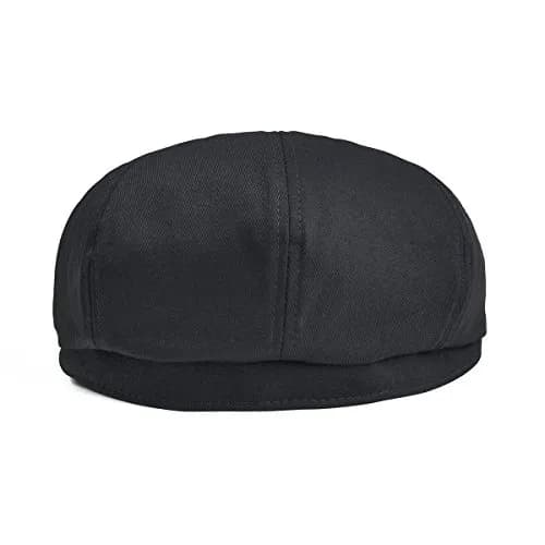 BOTVELA Men's Newsboy Flat Cap 100% Cotton | Vintage Style & Comfort (7 5/8) thumbnail 4