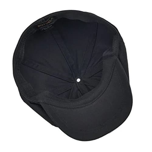 BOTVELA Men's Newsboy Flat Cap 100% Cotton | Vintage Style & Comfort (7 5/8) thumbnail 6