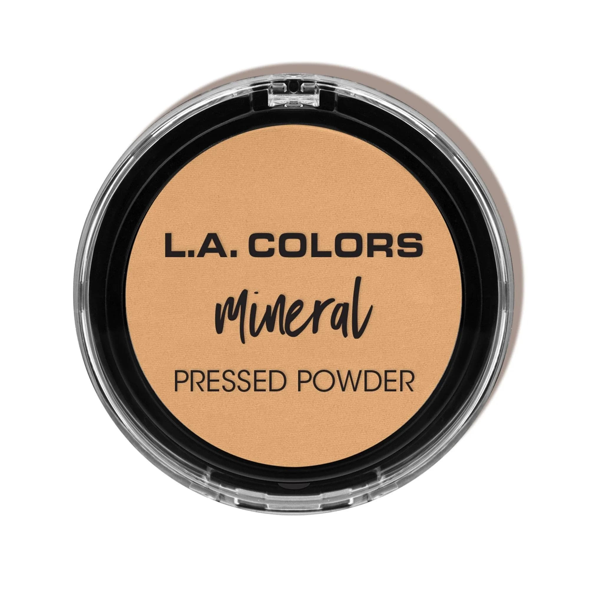 L.A. COLORS Mineral Pressed Powder Soft Honey 7.37 g (0.26 oz) | Natural Matte Finish for All Skin Types - main product image