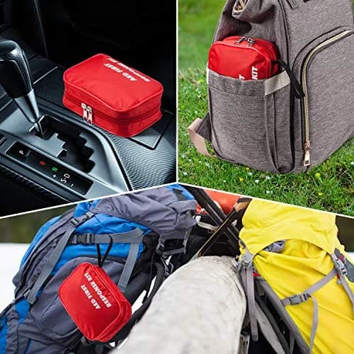 Medarchitect AED First Response Kit with CPR Mask, Gloves, Razor, Scissors, and Wipes | Essential for Emergency Preparedness thumbnail 6