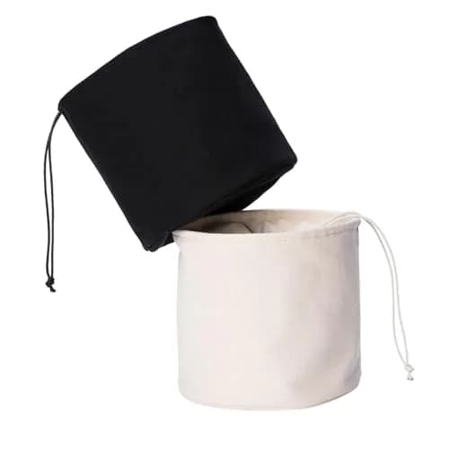 YONBEN Purse Organizer Insert Large | Lightweight Canvas Round Bag Storage (20cm x 19cm) thumbnail 8