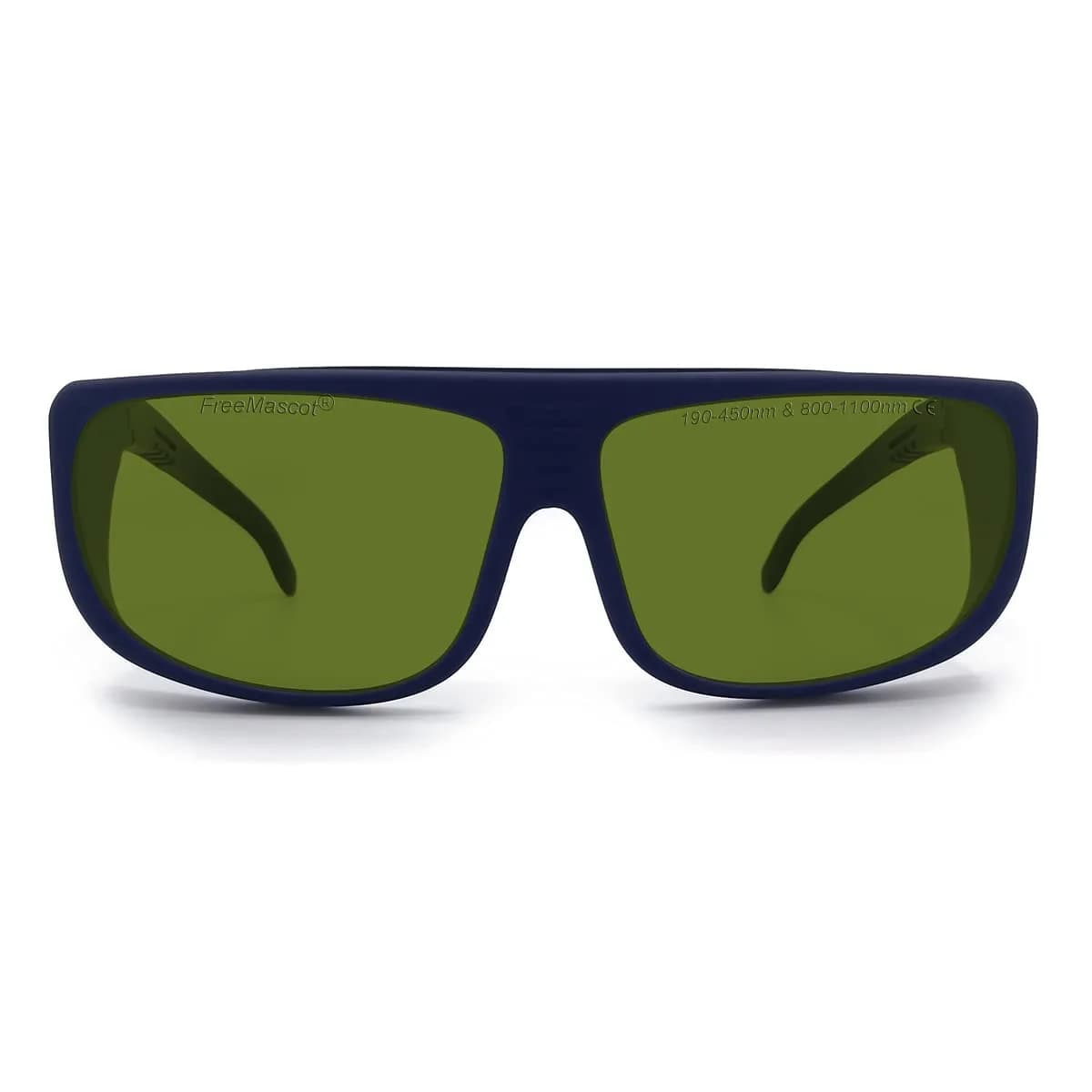 FreeMascot Professional OD 8+ Laser Safety Glasses 190nm-450nm/800nm-1100nm | EN207 Approved - main product image