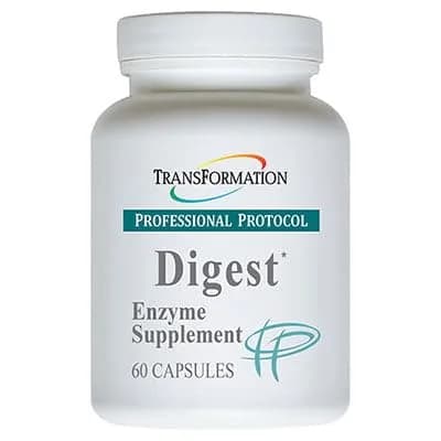 TRANSFORMATION Enzyme Digest Wellness Capsules 60 Count | Supports Digestive & Immune Health - main product image