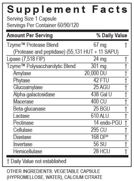 TRANSFORMATION Enzyme Digest Wellness Capsules 60 Count | Supports Digestive & Immune Health thumbnail 8