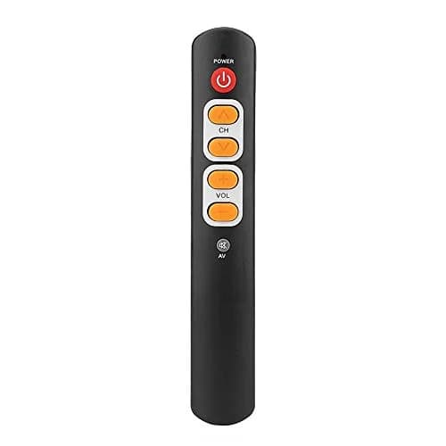 Zerone Learning Remote Control with Big Buttons 6 Keys | Universal TV & Audio Controller for Old & Children thumbnail 1
