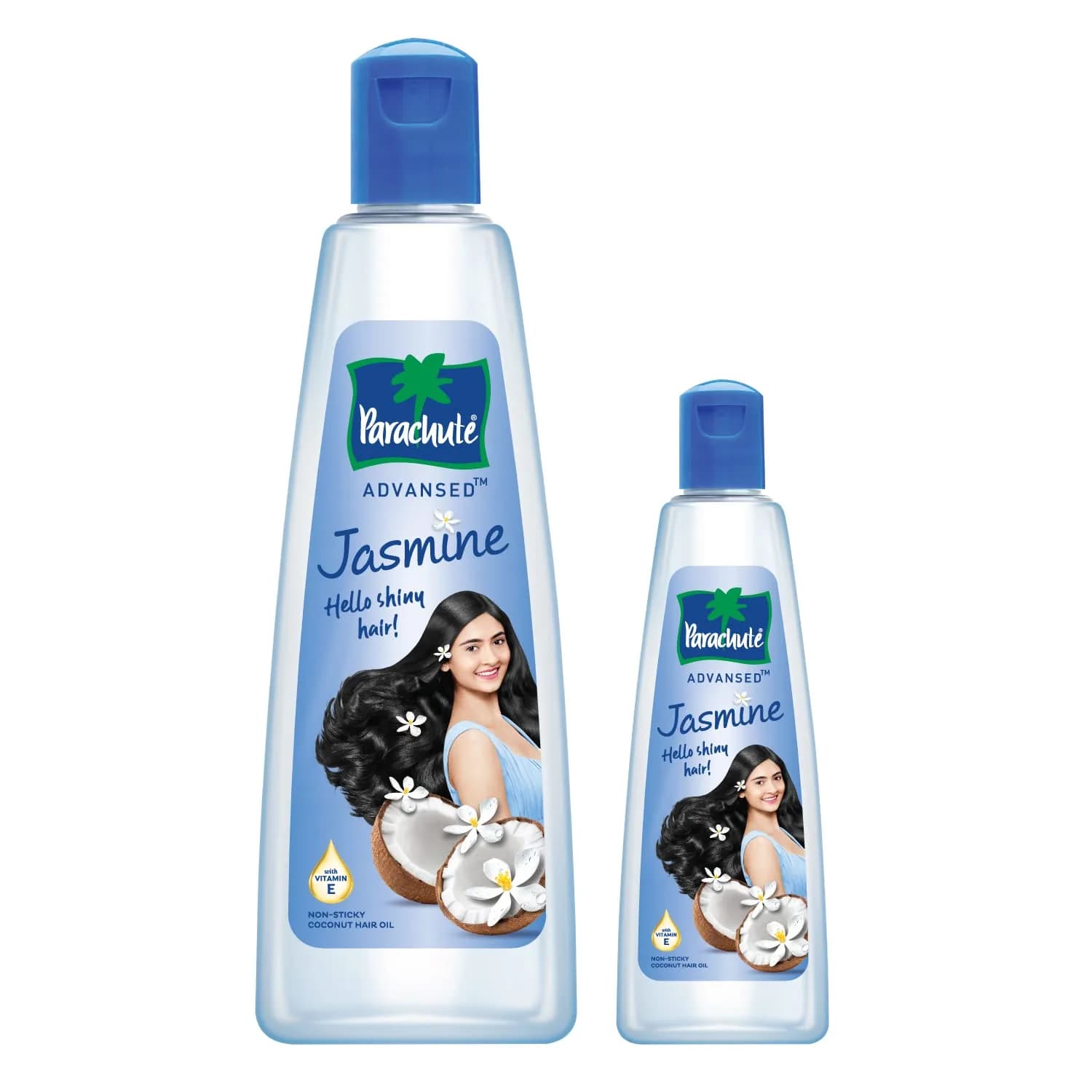 Parachute Advansed Jasmine Hair Oil & Rosemary Essential Oil 400ml (13.3 Fl Oz) | Hair Growth & Frizz Control — 5.07 Fl Oz
