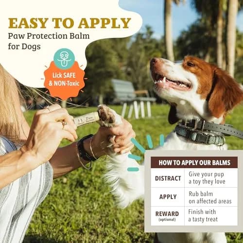 Natural Dog Company PawTection Dog Paw Wax – 0.15 oz Stick | All-Natural, Lick Safe Paw Protector for Hot Pavement & Rough Terrain thumbnail 5