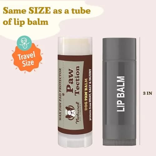 Natural Dog Company PawTection Dog Paw Wax – 0.15 oz Stick | All-Natural, Lick Safe Paw Protector for Hot Pavement & Rough Terrain thumbnail 3