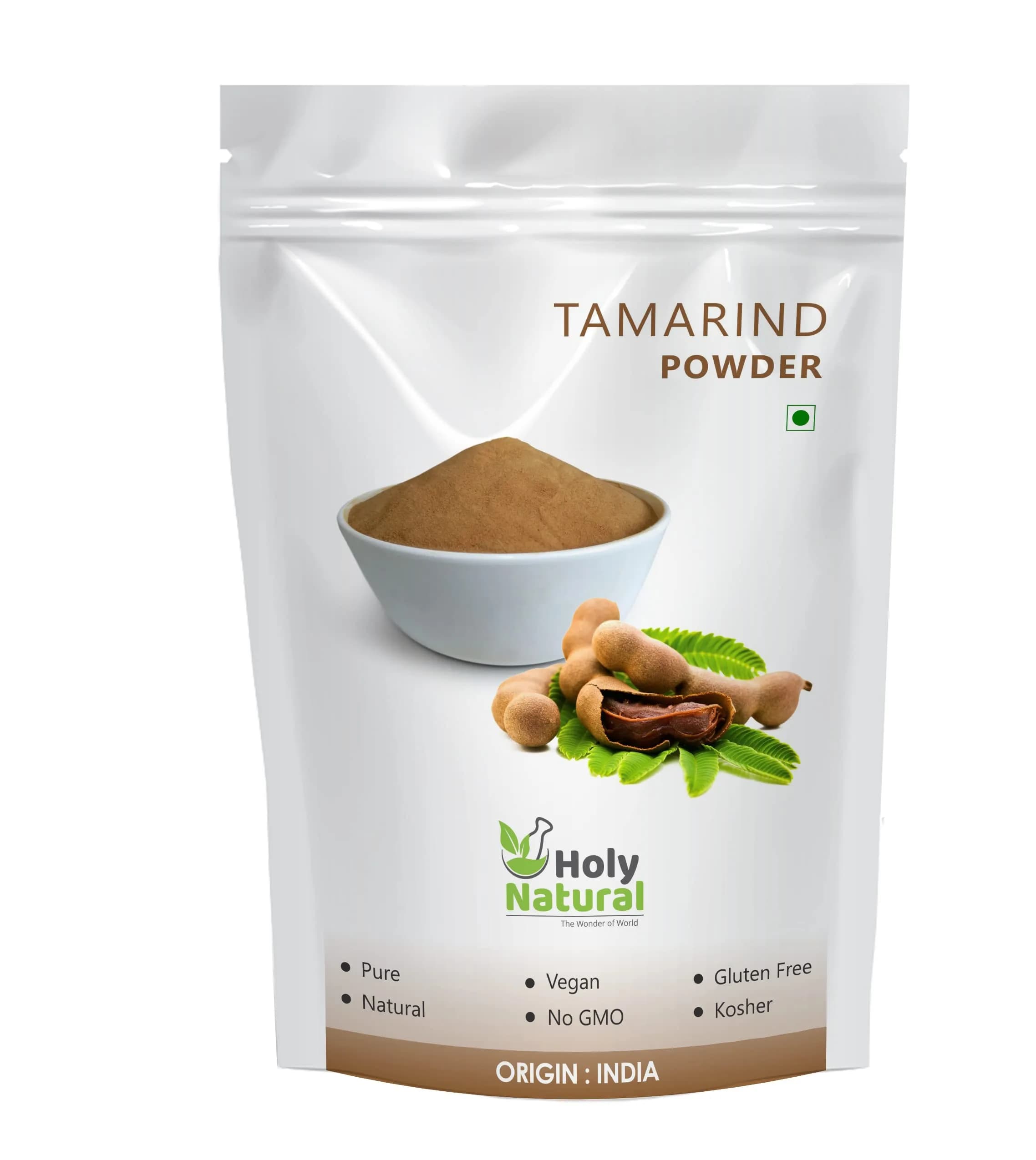 Holy Natural Tamarind Powder 200 g (7.05 oz) | Natural Herb for Indian Cooking - main product image