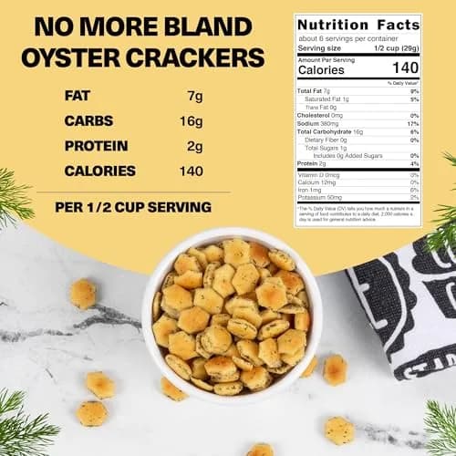 Wicked Mix Soup & Oyster Crackers 6oz | Salted Flavored Mini Puffed Snacks thumbnail 4