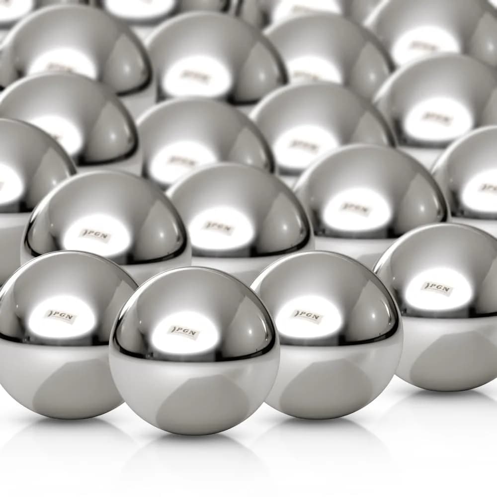 PGN Bearings Chrome Steel Bearing Balls G25 15.875mm (5/8") | Precision Balls for Industrial Use — 30 Pcs