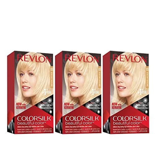 REVLON Colorsilk Permanent Hair Color 03 Ultra Light Sun Blonde | Ammonia-Free, Keratin & Silk Amino Acids thumbnail 1