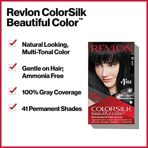 REVLON Colorsilk Permanent Hair Color 03 Ultra Light Sun Blonde | Ammonia-Free, Keratin & Silk Amino Acids thumbnail 3