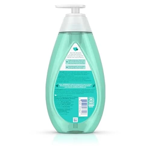 Johnson's Kids No More Tangles 2-in-1 Detangling Shampoo & Conditioner 600ml (20.3 Fl Oz) | Gentle Tear-Free Formula thumbnail 8