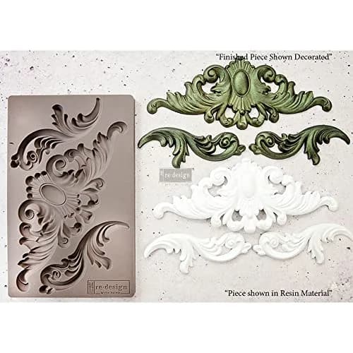 PRIMA MARKETING INC Redesign with Prima Home Décor Thorton Medallion Multicolor 5"x8" | Heat-Resistant Craft Mould thumbnail 1