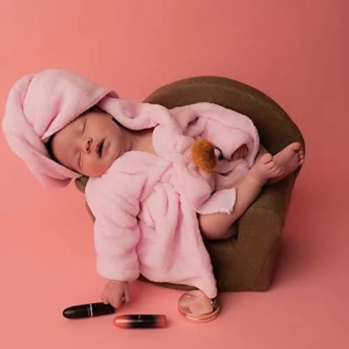 M&G House Newborn Photography Props Baby Bathrobe Costume Set 0-6 Months | Soft Crochet Cotton thumbnail 7