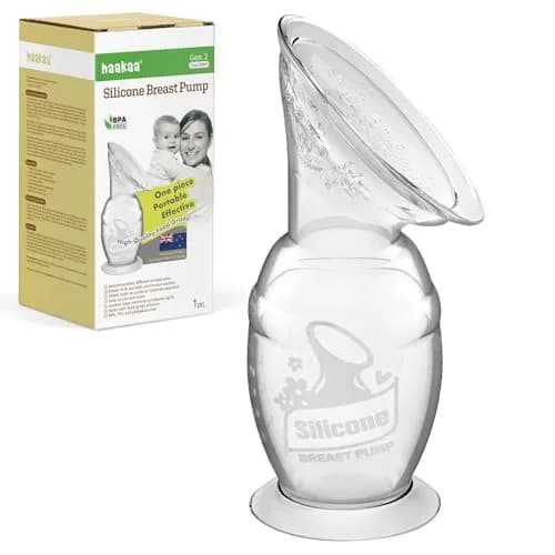haakaa Gen.2 Manual Silicone Breast Pump 150ml | Soft, Portable & BPA-Free for Easy Breastfeeding Support thumbnail 1
